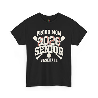 Proud Mom 2026 Senior Baseball Unisex T-shirt Gift | TEEZOCA 