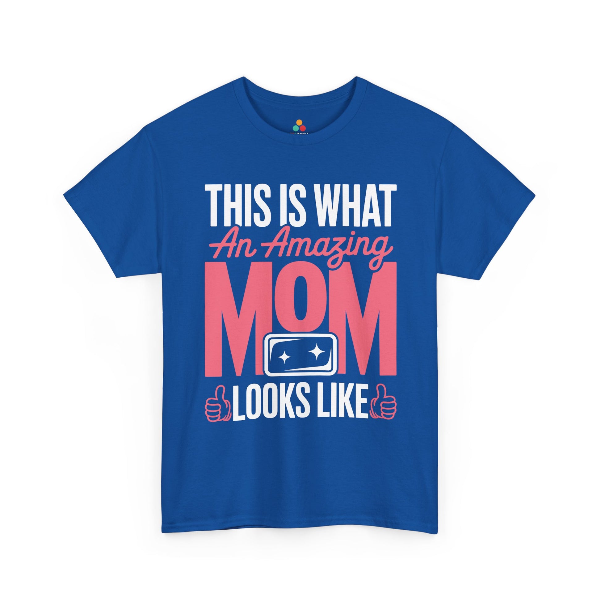 This Is What An Amazing Mom Looks Like Women's T-shirt Gift | TEEZOCA 