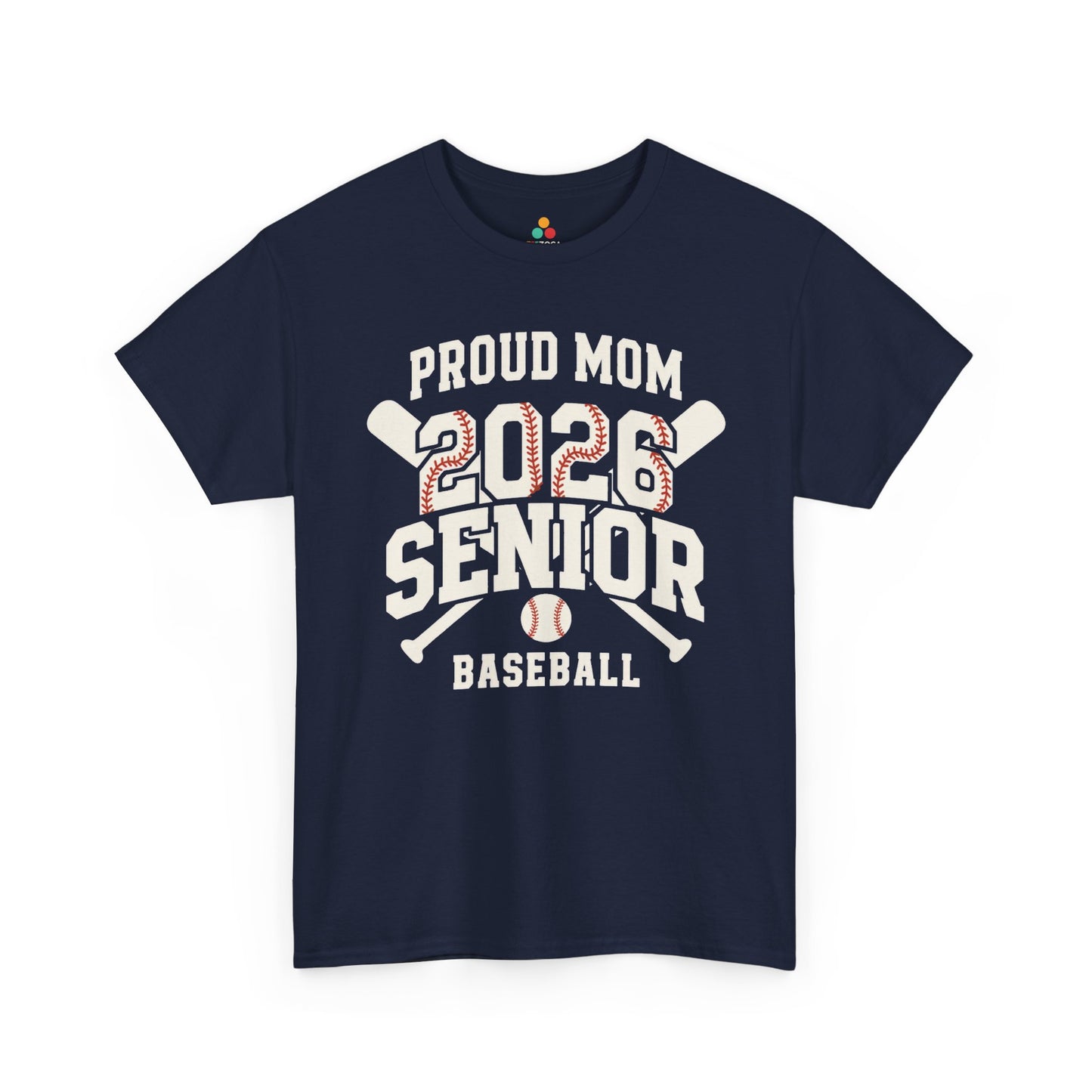 Proud Mom 2026 Senior Baseball Unisex T-shirt Gift | TEEZOCA 