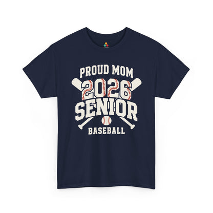 Proud Mom 2026 Senior Baseball Unisex T-shirt Gift | TEEZOCA 