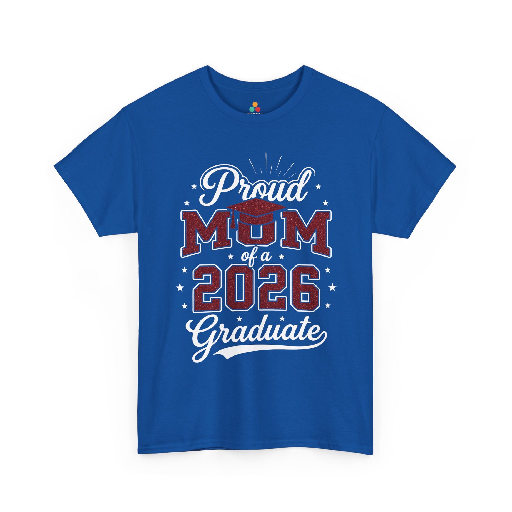 Proud Mom of a 2026 Graduate Unisex T-shirt Graduation Gift | TEEZOCA 