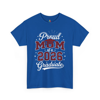 Proud Mom of a 2026 Graduate Unisex T-shirt Graduation Gift | TEEZOCA 