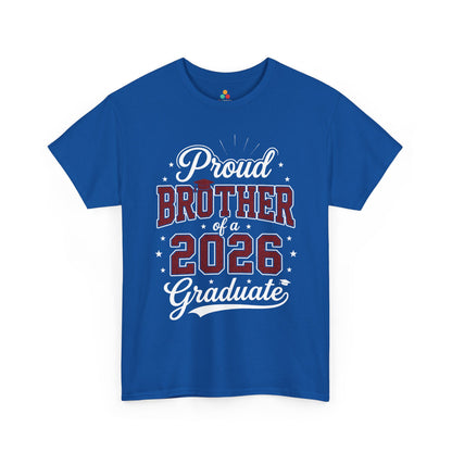 Proud Brother of a 2026 Graduate Unisex T-shirt Graduation Gift | TEEZOCA 