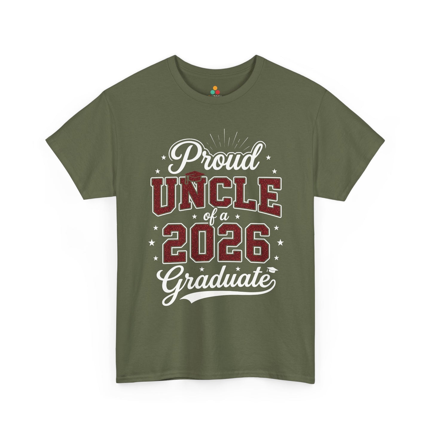 Proud Uncle of a 2026 Graduate Unisex T-shirt Graduation Gift | TEEZOCA 