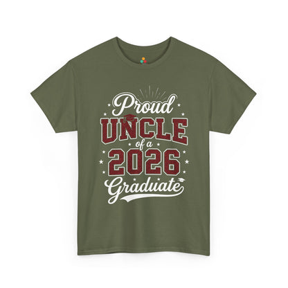 Proud Uncle of a 2026 Graduate Unisex T-shirt Graduation Gift | TEEZOCA 