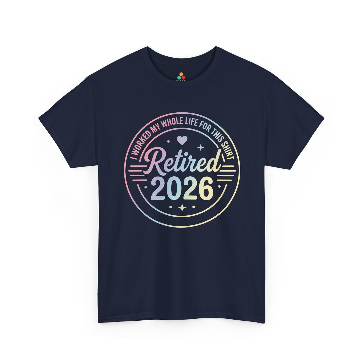 Retired 2026 Unisex T-shirt Funny Retirement Gift Celebration Shirt | TEEZOCA 