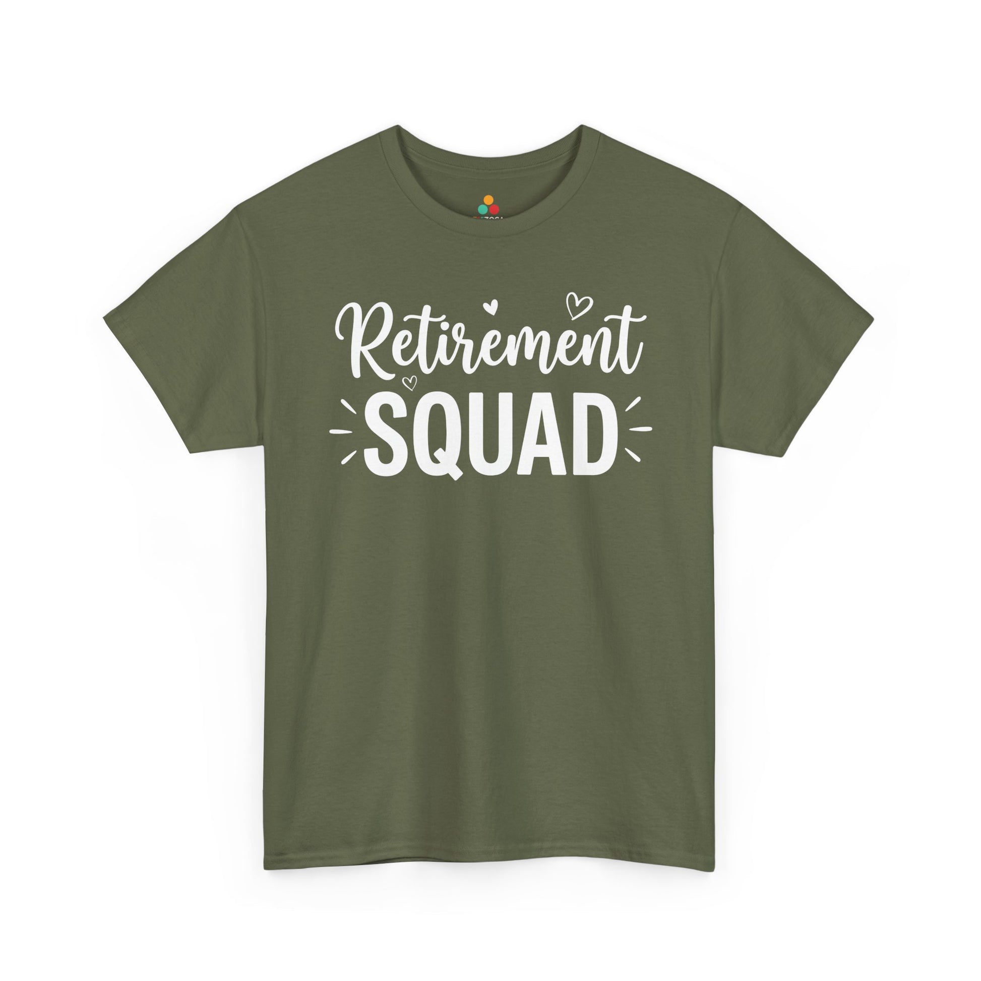 Retirement Squad Shirt Funny Matching Group Unisex T-shirt Gift | TEEZOCA 
