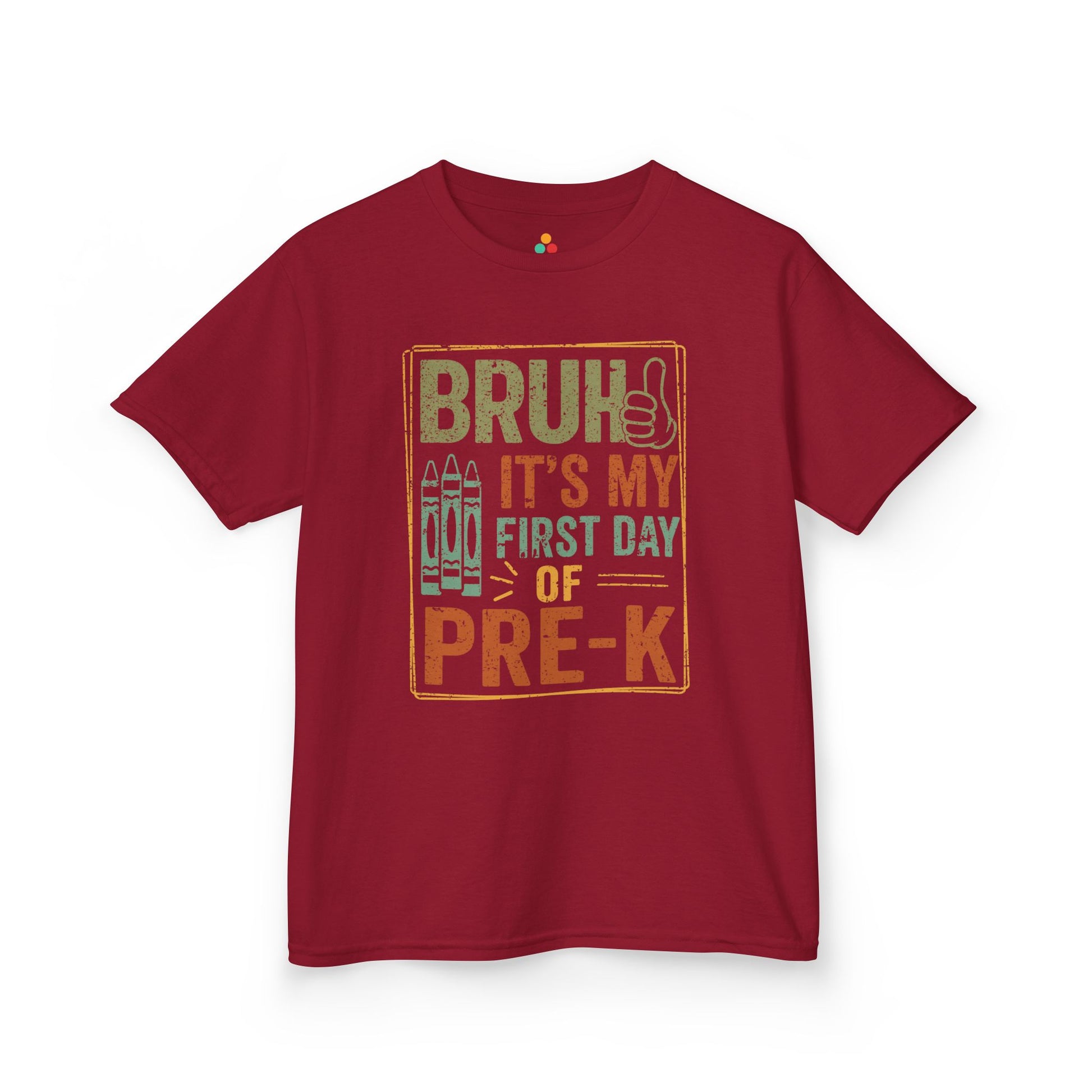 Bruh It’s My First Day of Pre-K Funny Kids T-shirt | TEEZOCA 