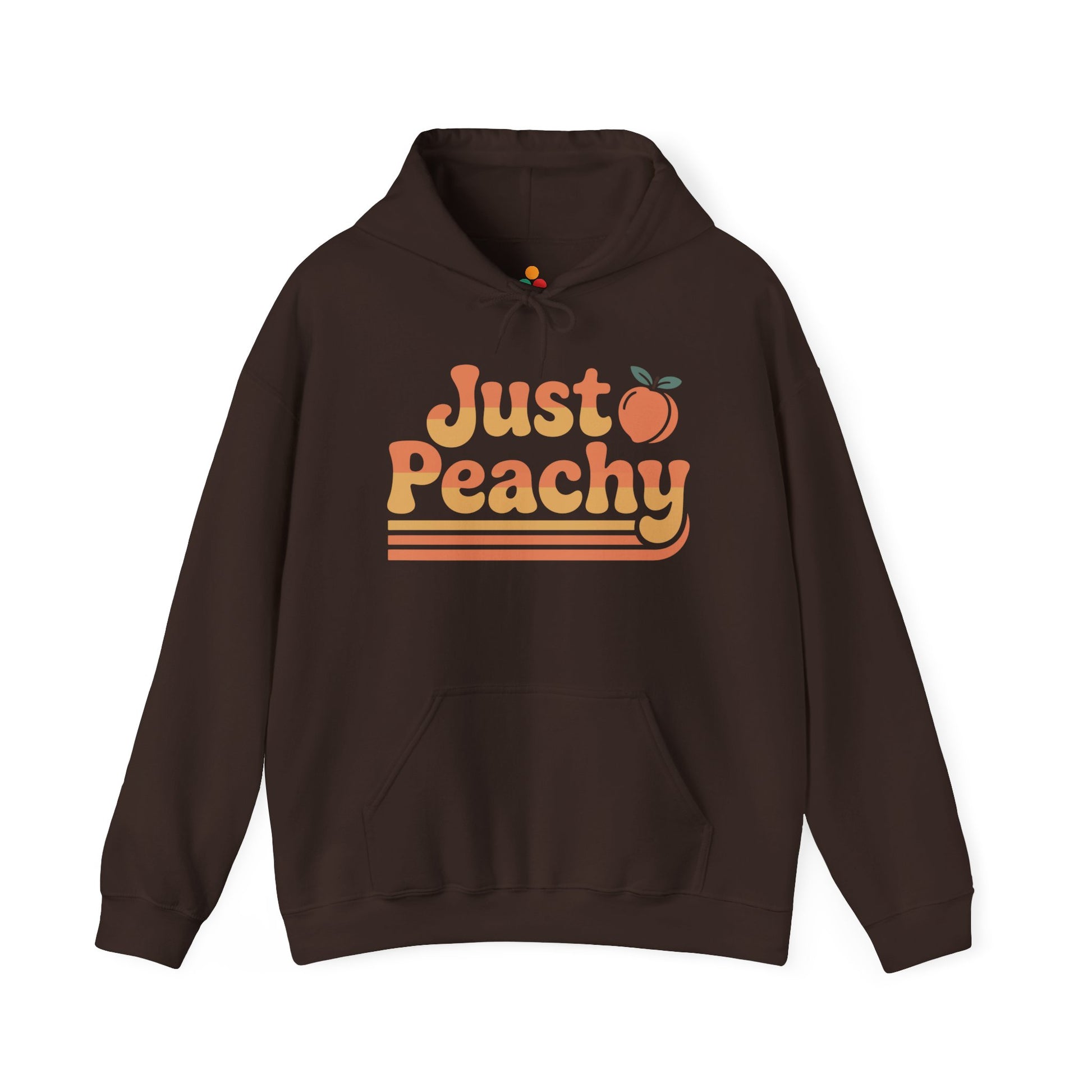 TEEZOCA retro positive slogan design Unisex Heavy Blend Hoodie