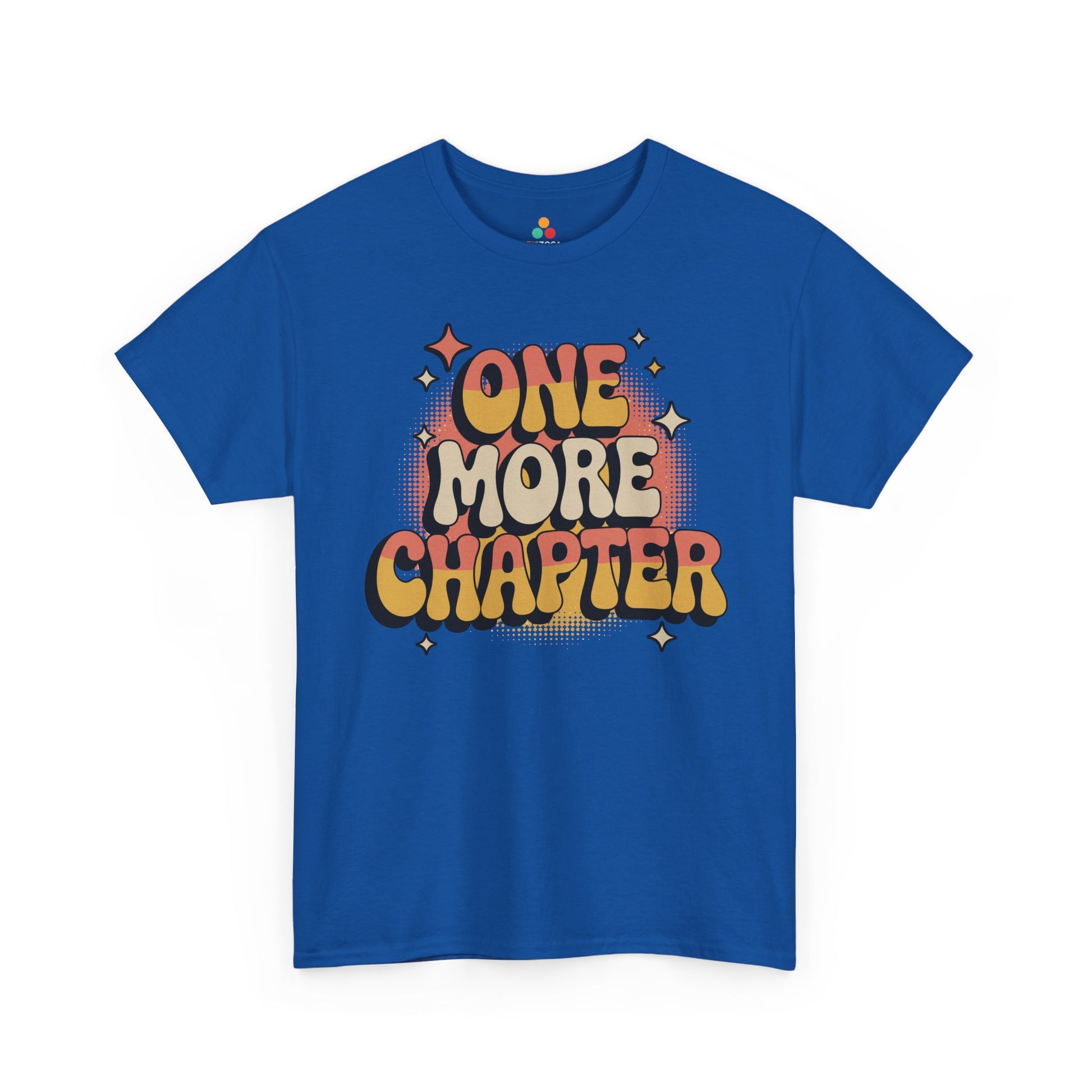 One More Chapter Retro Book Lover Unisex T-shirt | TEEZOCA 