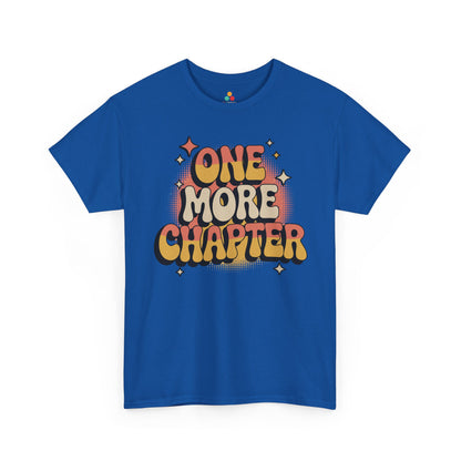 One More Chapter Retro Book Lover Unisex T-shirt | TEEZOCA 