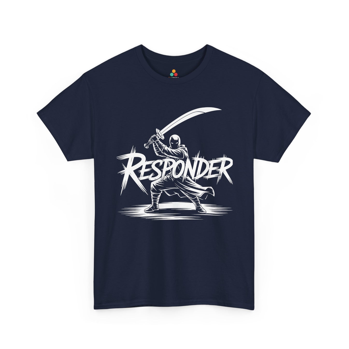 Responder Ninja Warrior Unisex T-shirt – Bold Samurai Street Style | TEEZOCA 