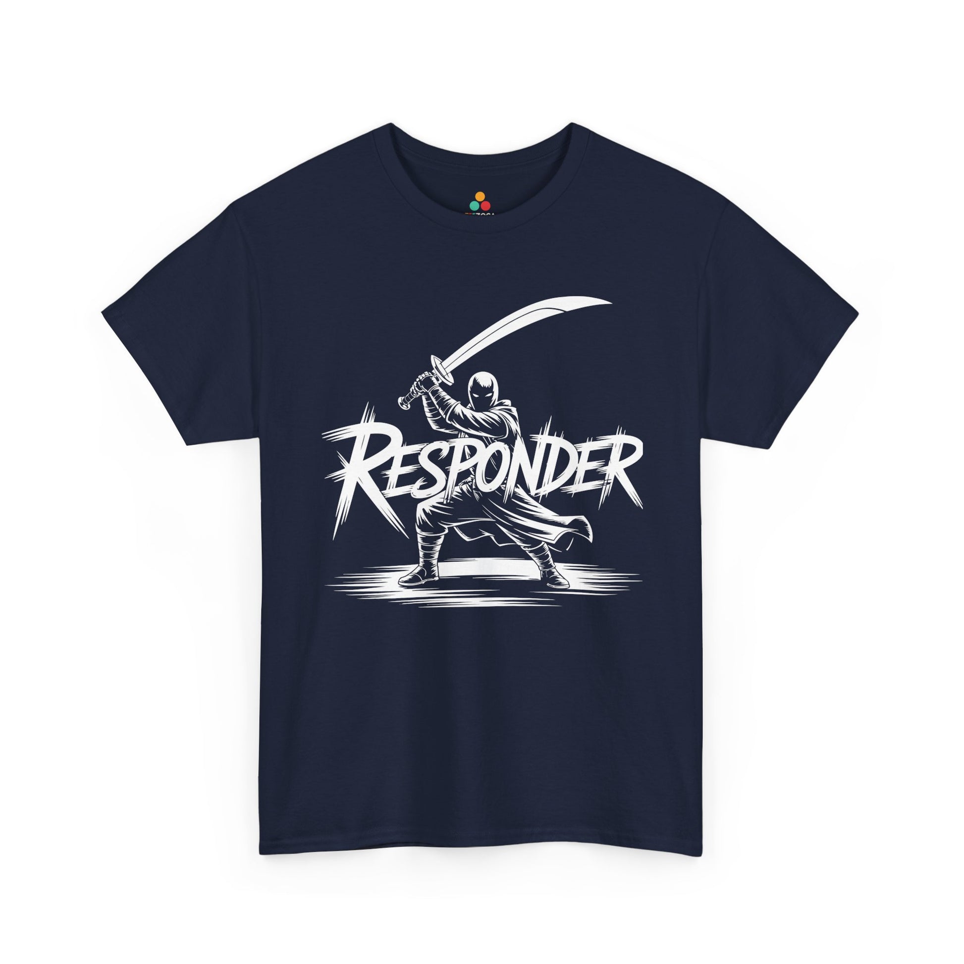 Responder Ninja Warrior Unisex T-shirt – Bold Samurai Street Style | TEEZOCA 