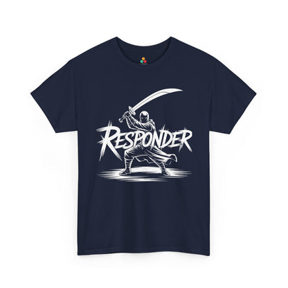 Responder Ninja Warrior Unisex T-shirt – Bold Samurai Street Style | TEEZOCA 