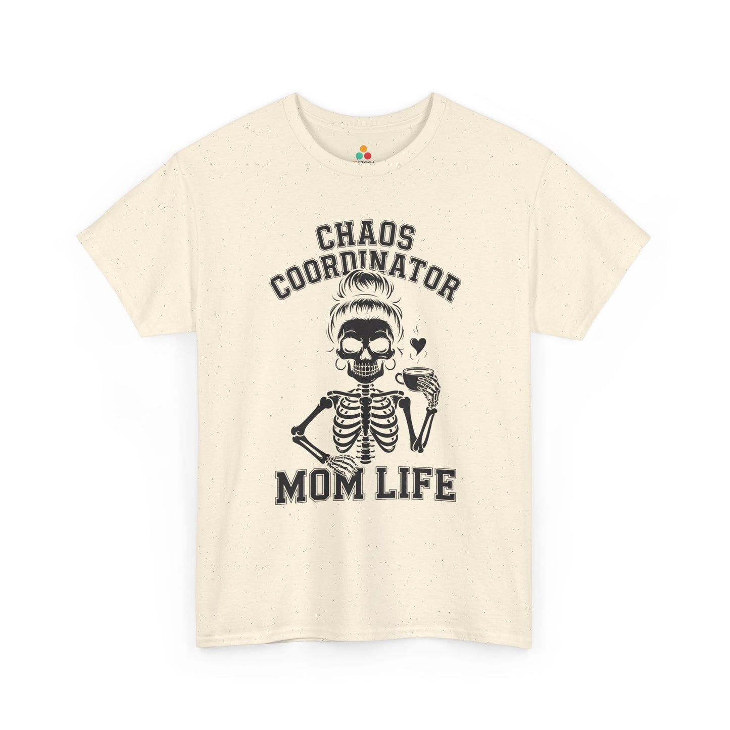 Chaos Coordinator Women's T-shirt Funny Coffee Mom Mother's Day | TEEZOCA 