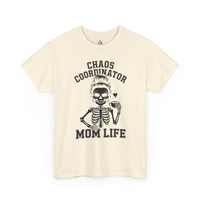 Chaos Coordinator Women's T-shirt Funny Coffee Mom Mother's Day | TEEZOCA 