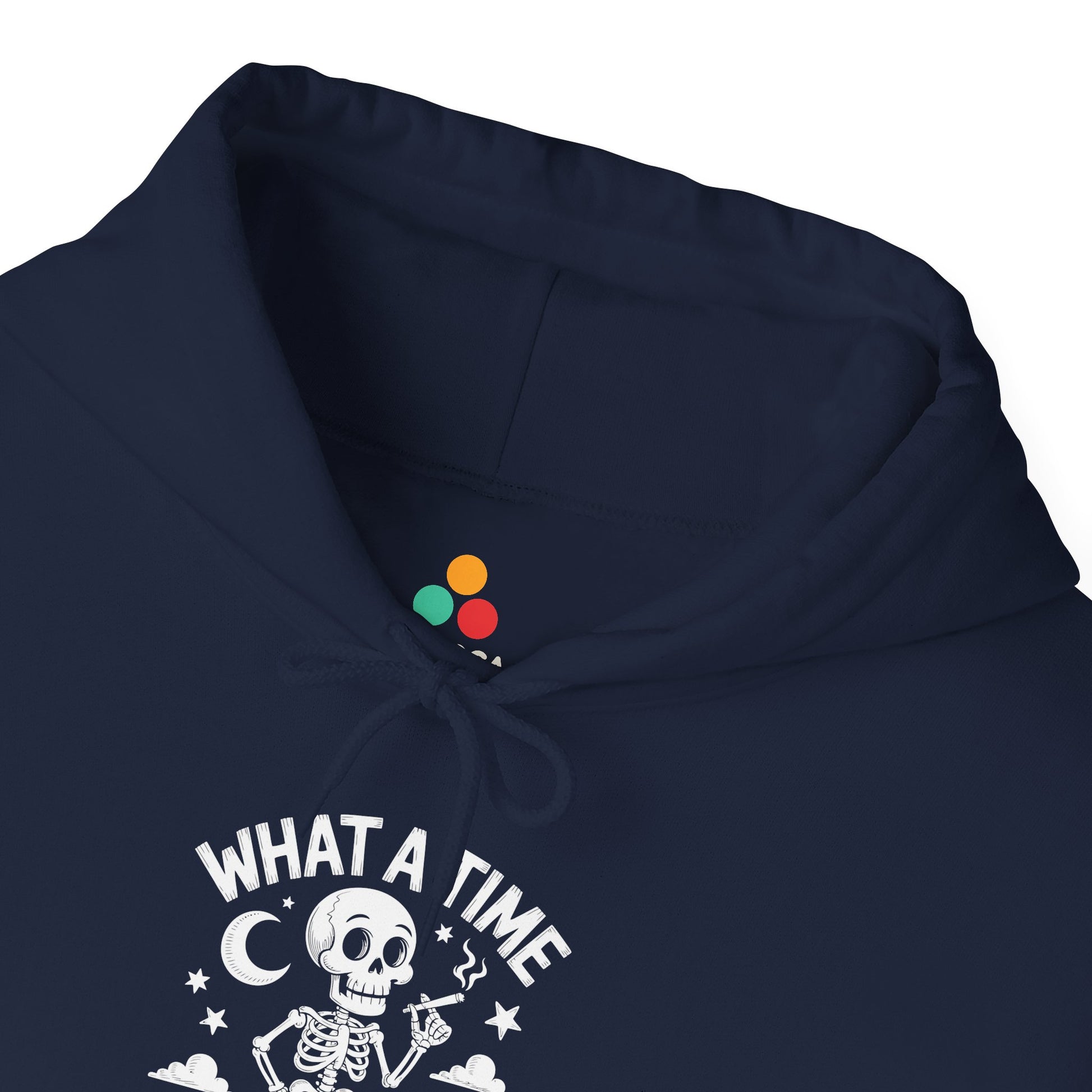 What A Time To Be Alive Skeleton Unisex Heavy Blend Hoodie | TEEZOCA 