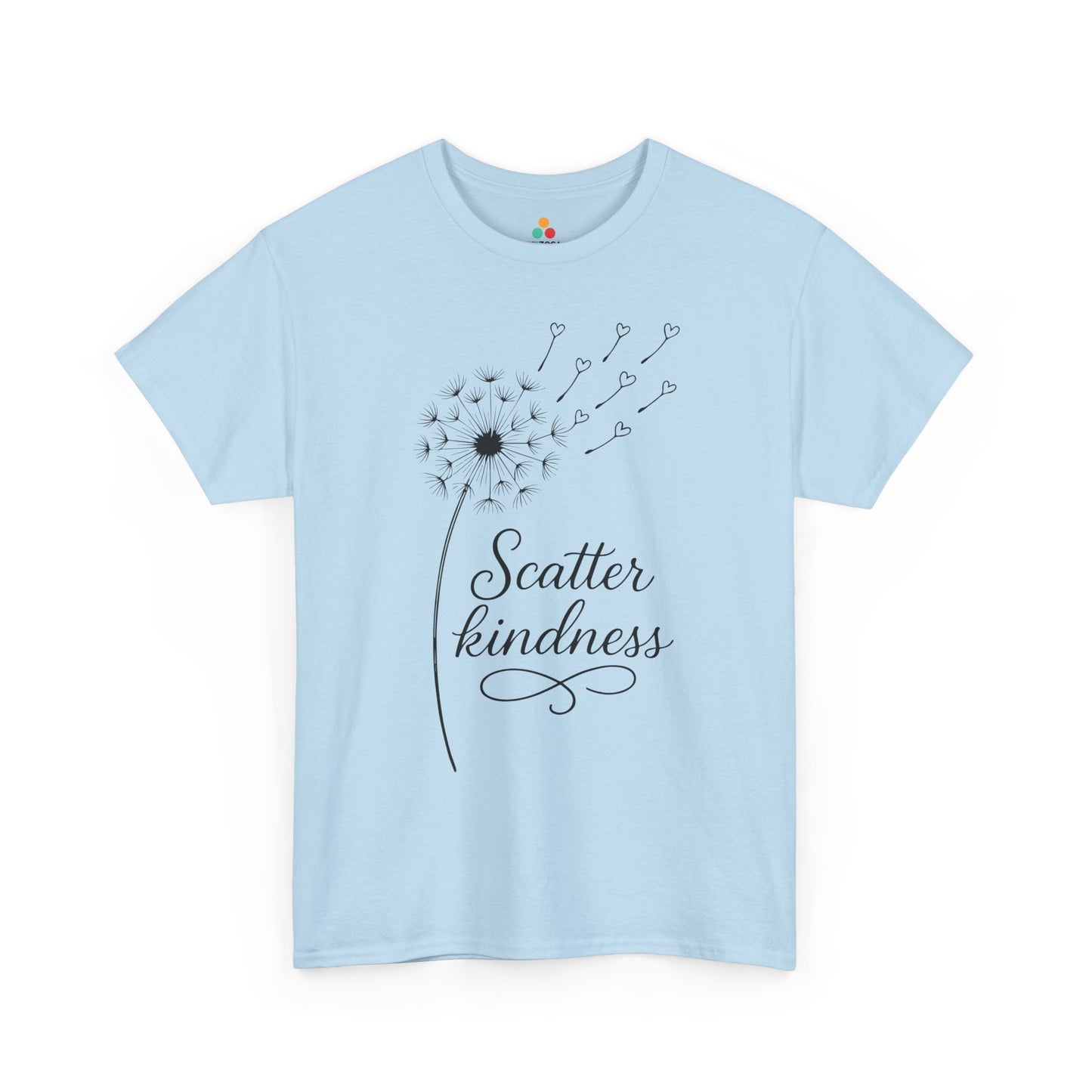 TEEZOCA scatter kindness Unisex T-shirt unity day dandelion design Scatter Kindness Unisex T-shirt for Unity Day Be Kind Awareness | TEEZOCA 