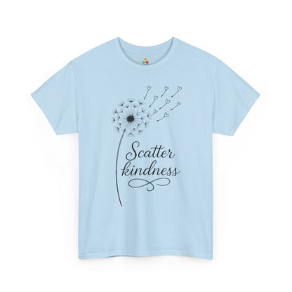 TEEZOCA scatter kindness Unisex T-shirt unity day dandelion design Scatter Kindness Unisex T-shirt for Unity Day Be Kind Awareness | TEEZOCA 