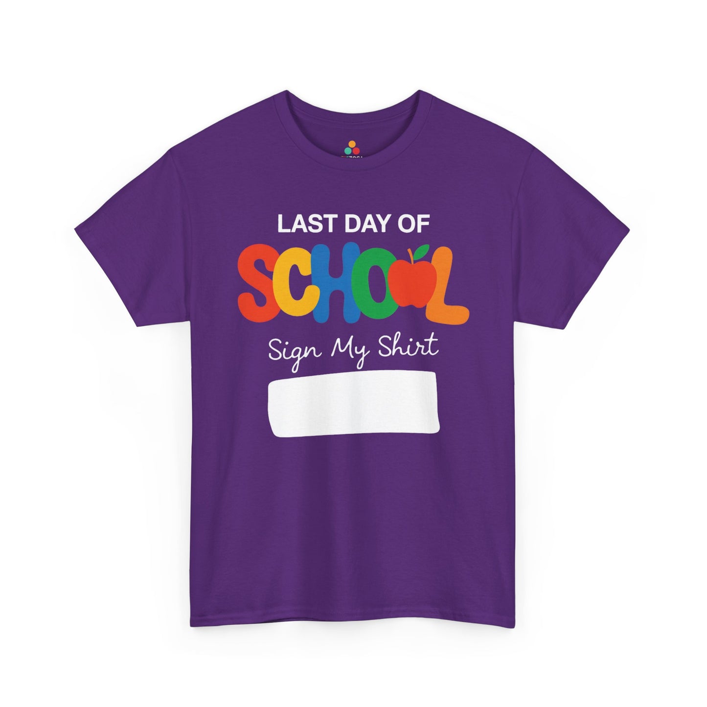 Last Day of School Sign My Shirt Unisex T-shirt – Kids Graduation | TEEZOCA 