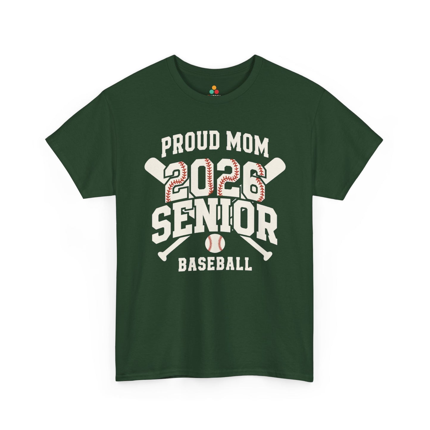 Proud Mom 2026 Senior Baseball Unisex T-shirt Gift | TEEZOCA 