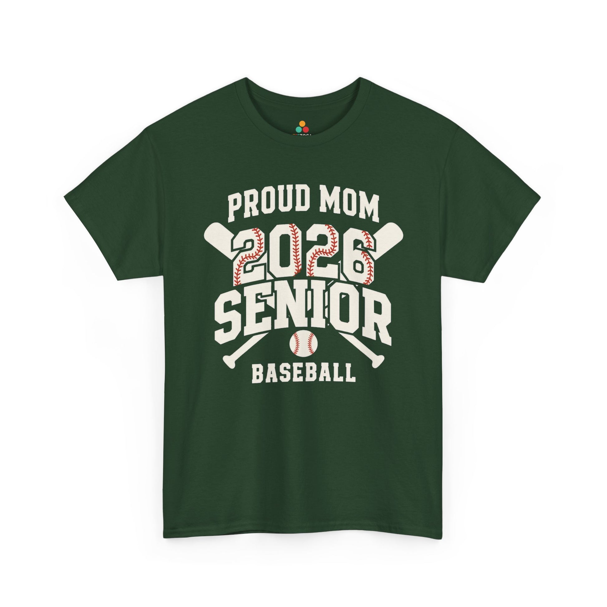 Proud Mom 2026 Senior Baseball Unisex T-shirt Gift | TEEZOCA 