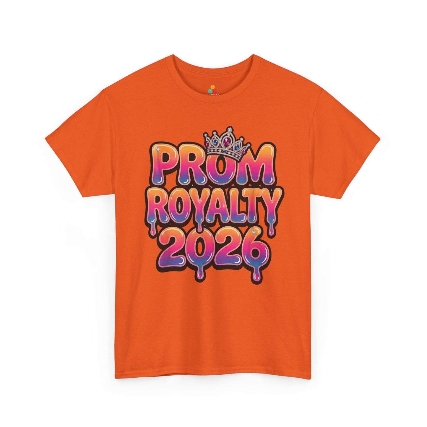 Prom Royalty 2026 Aesthetic Graphic Unisex T-shirt – Matching Squad | TEEZOCA 