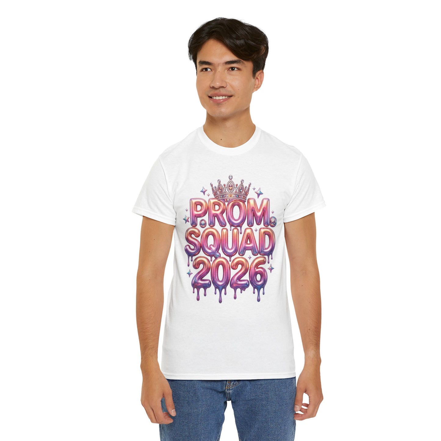Prom Squad 2026 Aesthetic Graphic Unisex T-shirt – Matching Group | TEEZOCA 