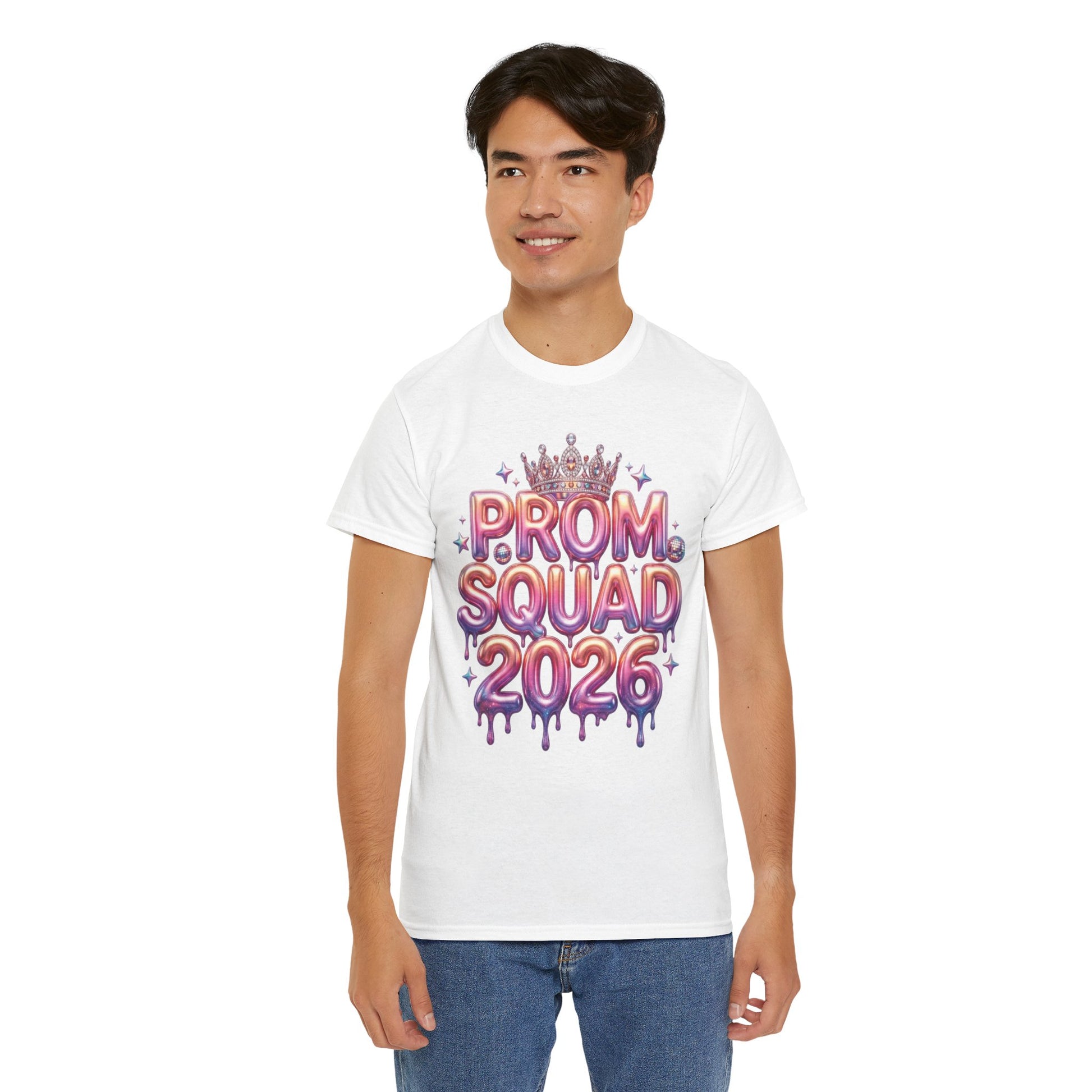 Prom Squad 2026 Aesthetic Graphic Unisex T-shirt – Matching Group | TEEZOCA 