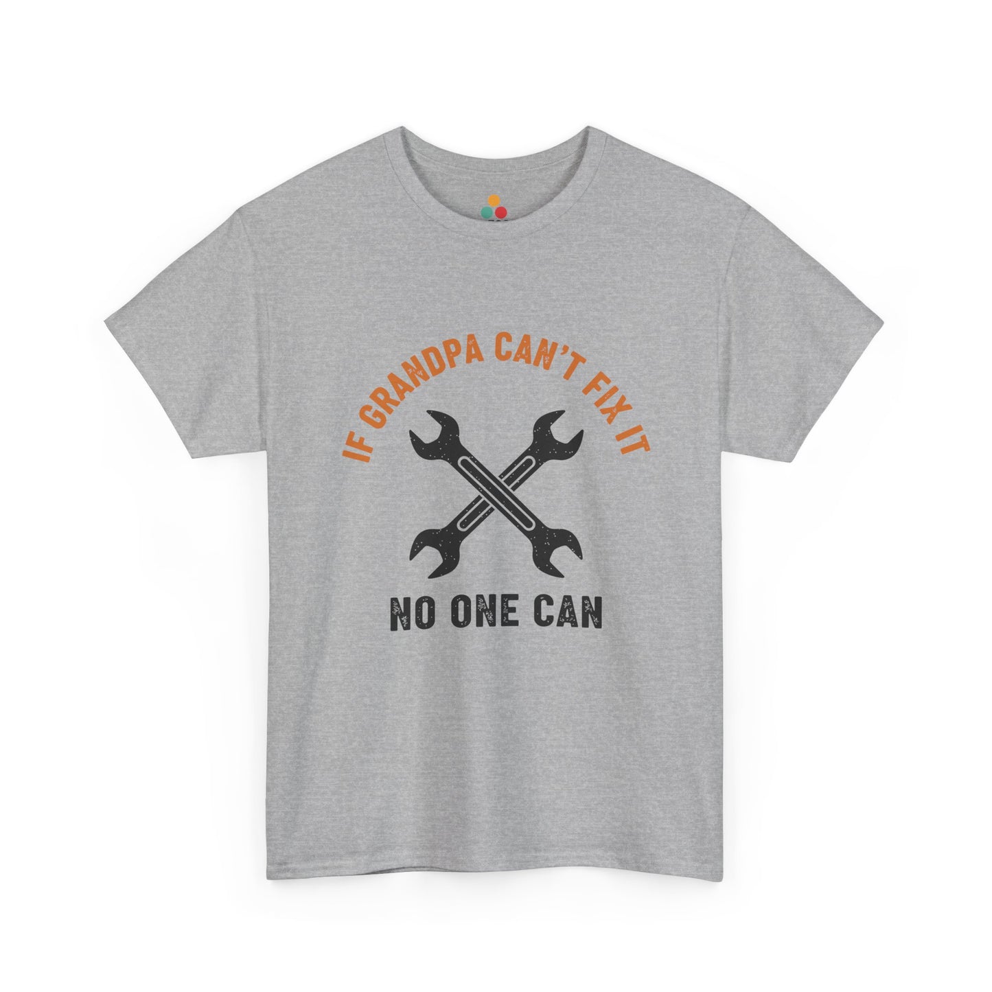 If Grandpa Can’t Fix It No One Can T-Shirt – Funny Mechanic Grandpa Gift | TEEZOCA 