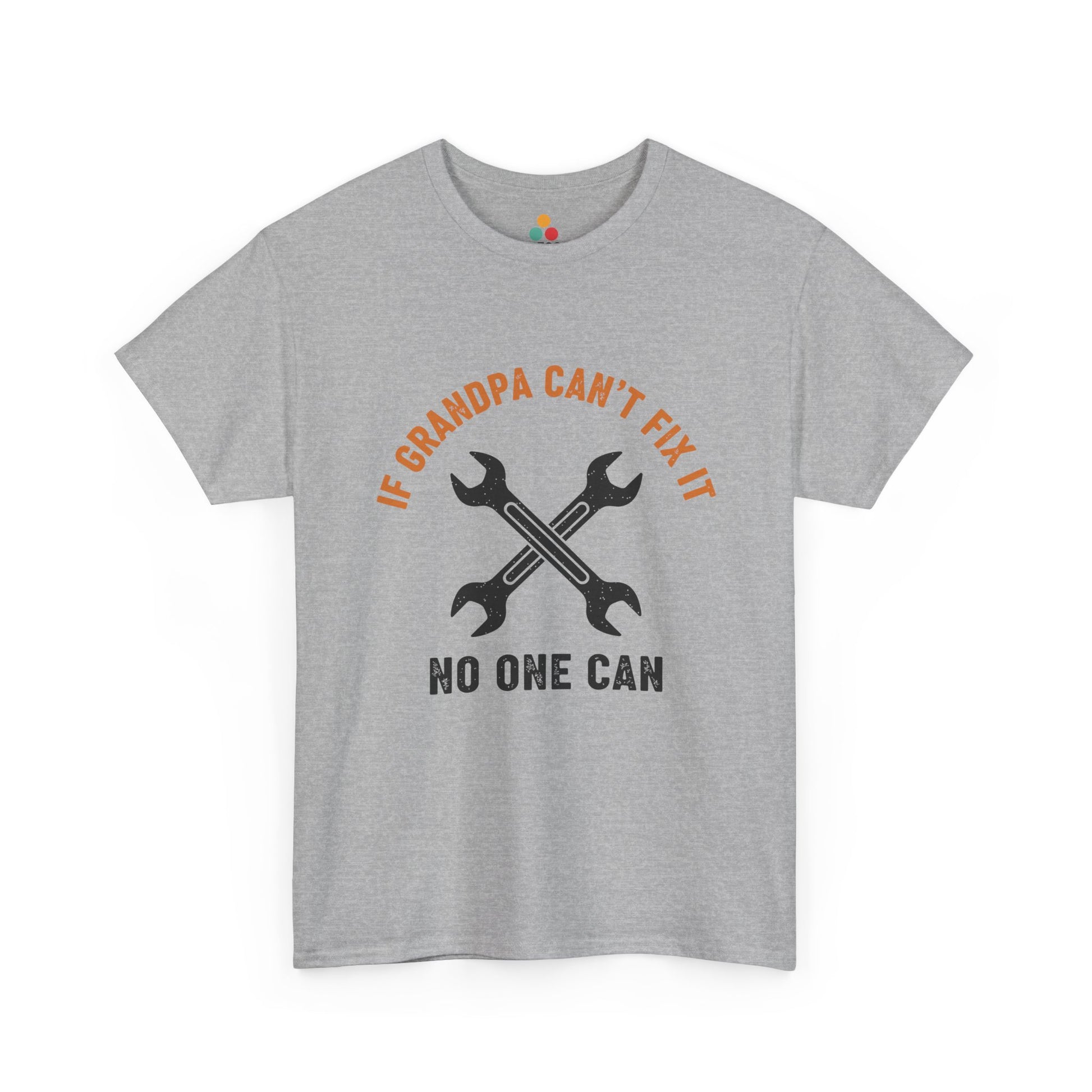 If Grandpa Can’t Fix It No One Can T-Shirt – Funny Mechanic Grandpa Gift | TEEZOCA 