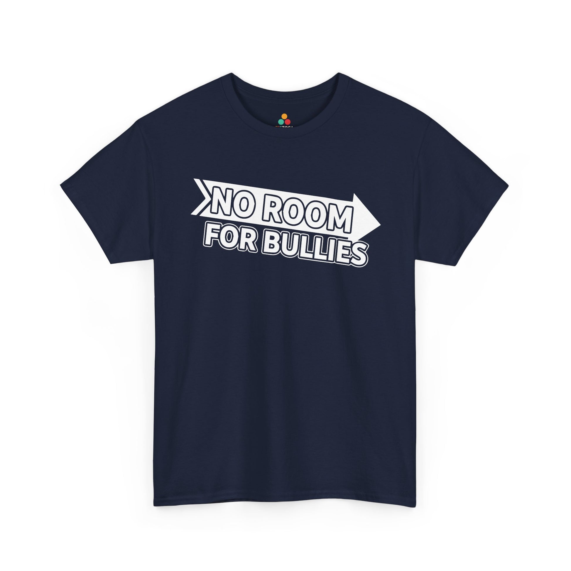 TEEZOCA stand against bullying Unisex T-shirt message tee No Room for Bullies Unisex T-Shirt | Unity Day Anti-Bullying Message Tee | TEEZOCA 