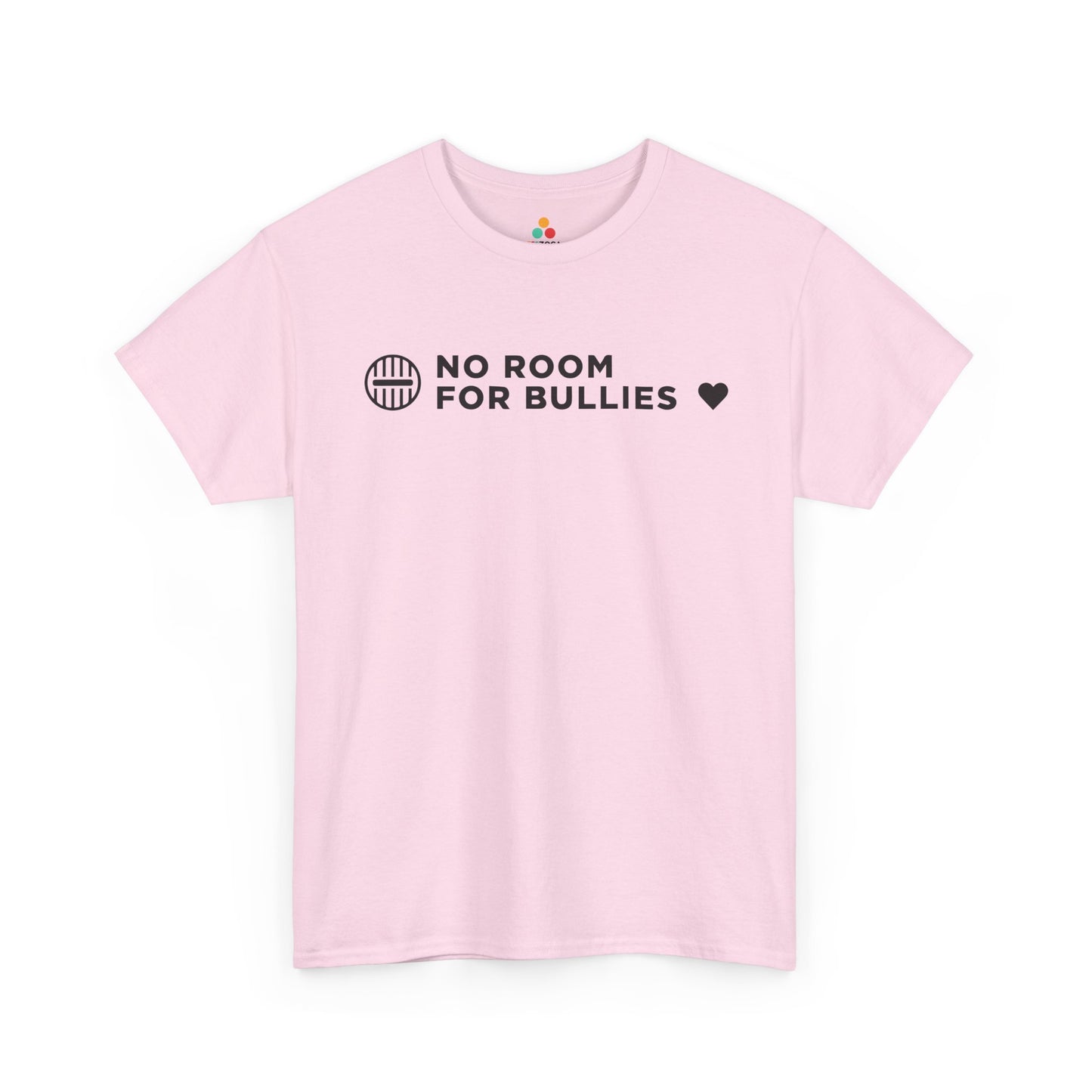 TEEZOCA stand against bullying Unisex T-shirt positive message tee No Room for Bullies Unisex T-Shirt | Unity Day Kindness Message Tee | TEEZOCA 