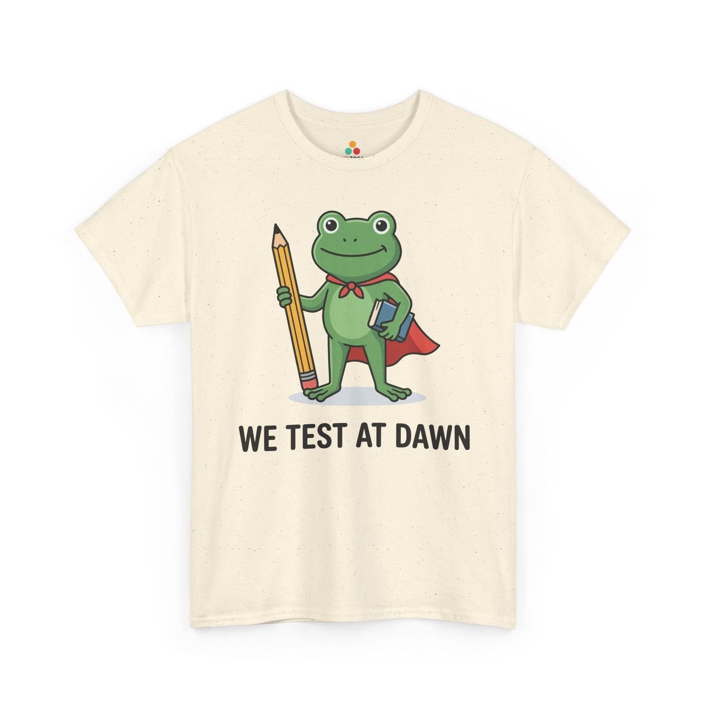 Funny Teacher State Testing Shirt Frog Unisex T-shirt | TEEZOCA 