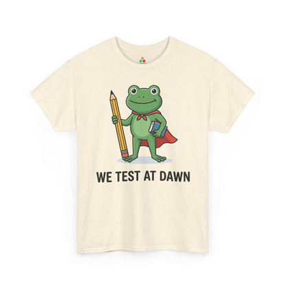 Funny Teacher State Testing Shirt Frog Unisex T-shirt | TEEZOCA 