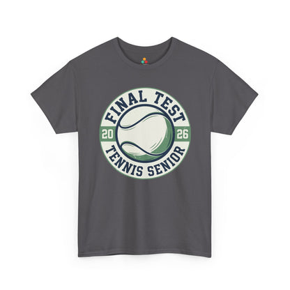 Final Test Tennis Senior 2026 Funny Graduation Unisex T-shirt | TEEZOCA 