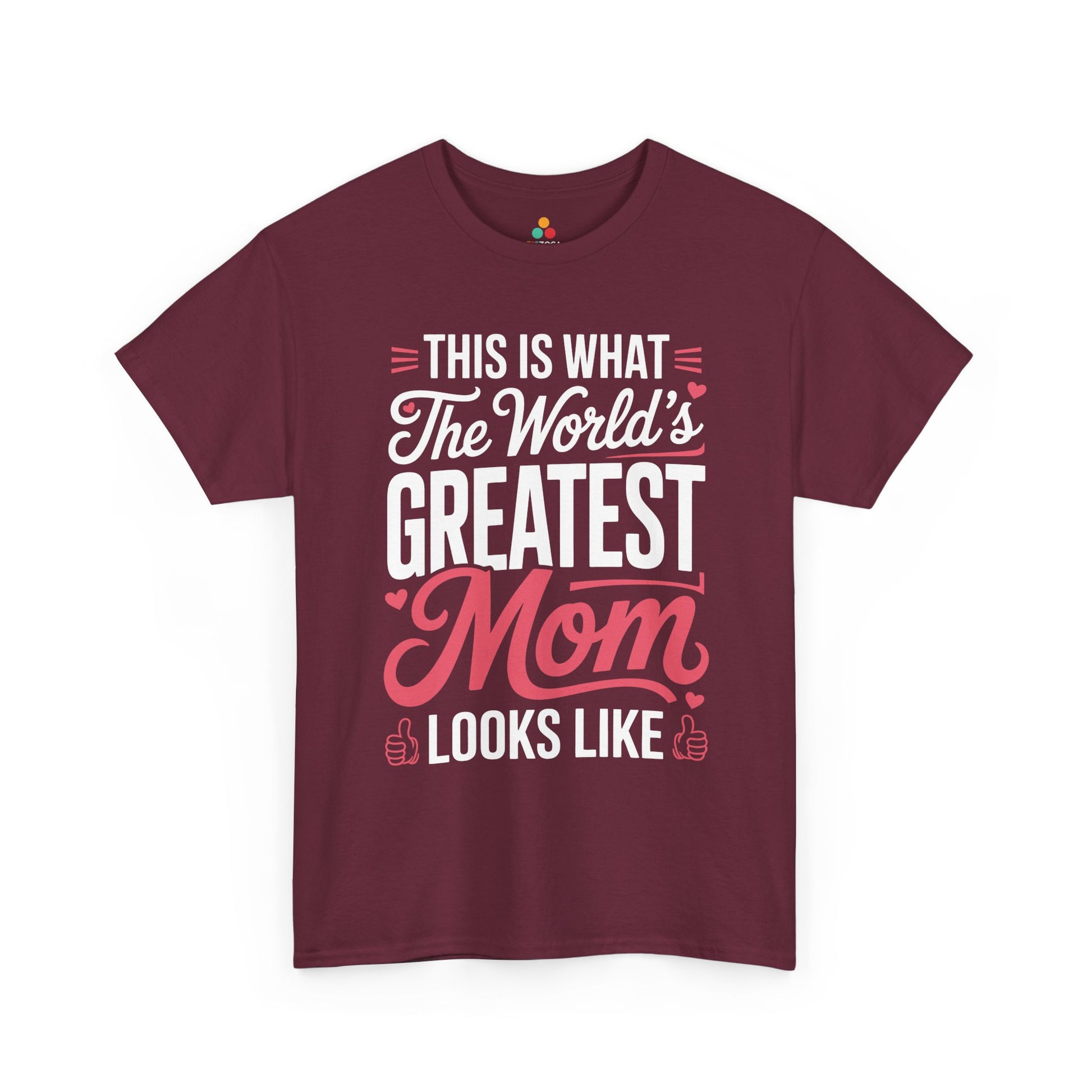 World's Greatest Mom Women's T-shirt Funny Mother's Day Gift | TEEZOCA 