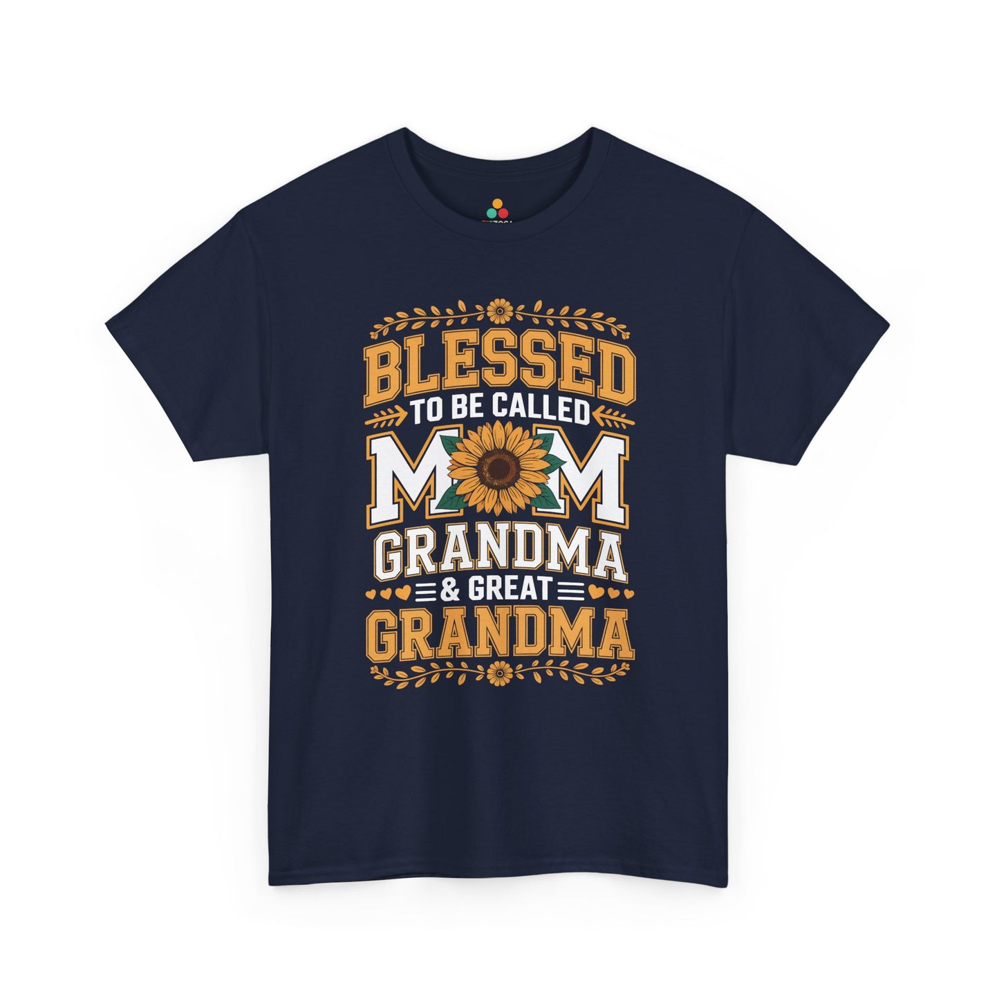 Blessed Mom Grandma Women's T-shirt Mother's Day Gift for Mom | TEEZOCA 
