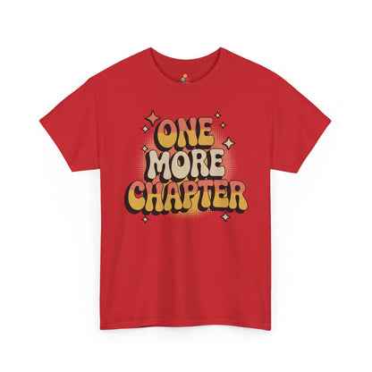 One More Chapter Retro Book Lover Unisex T-shirt | TEEZOCA 