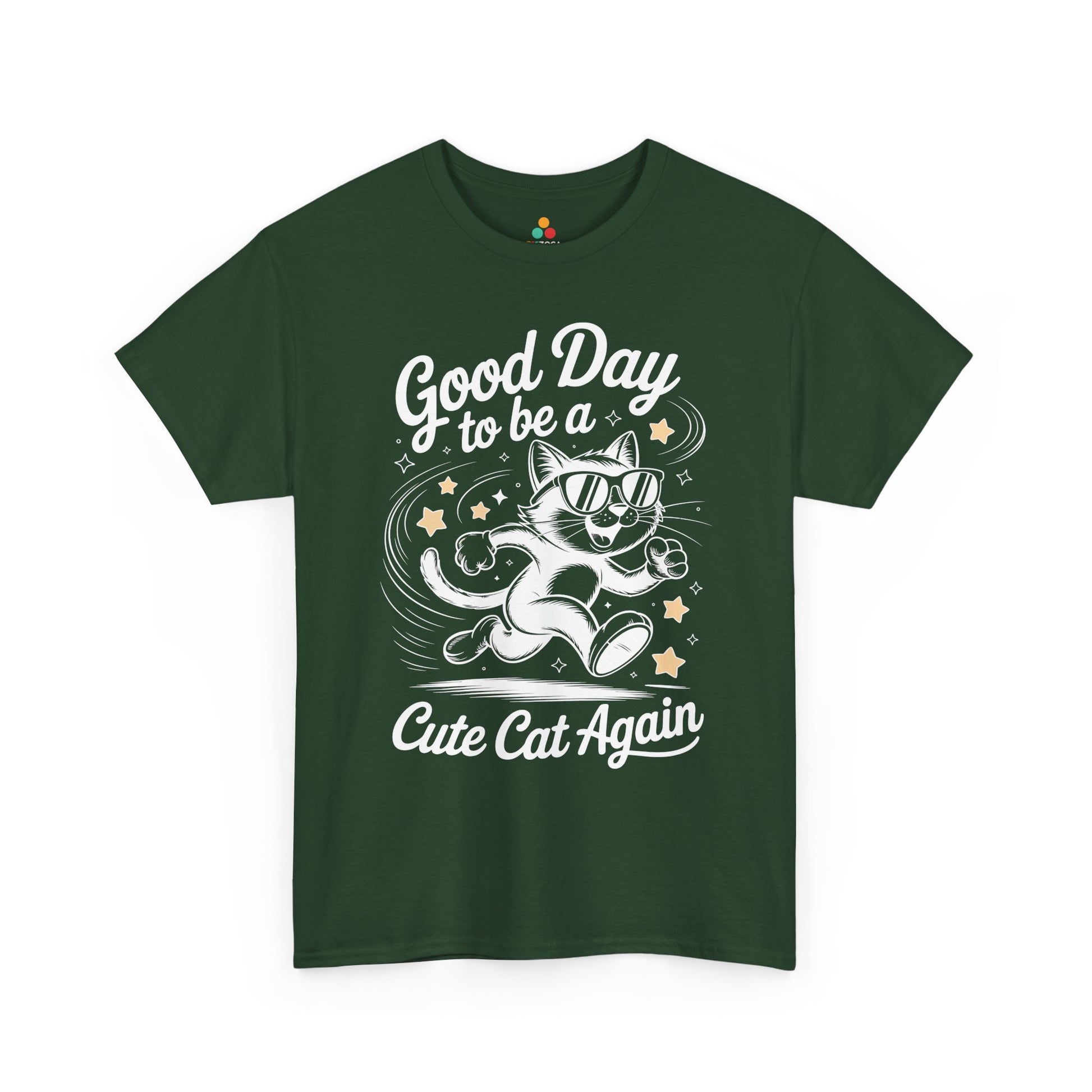 Good Day to Be a Cute Cat Again Unisex T-shirt | TEEZOCA 