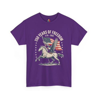 TEEZOCA t-shirt design for 4th of July Graphic Tees shoppers with Horse Lover Patriotic Shirt style and vintage flag artwork.
