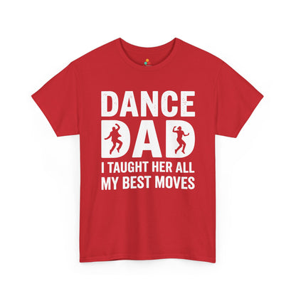TEEZOCA t-shirt designed as a funny fathers day shirt for dance dads, daughters, and recital support moments.
