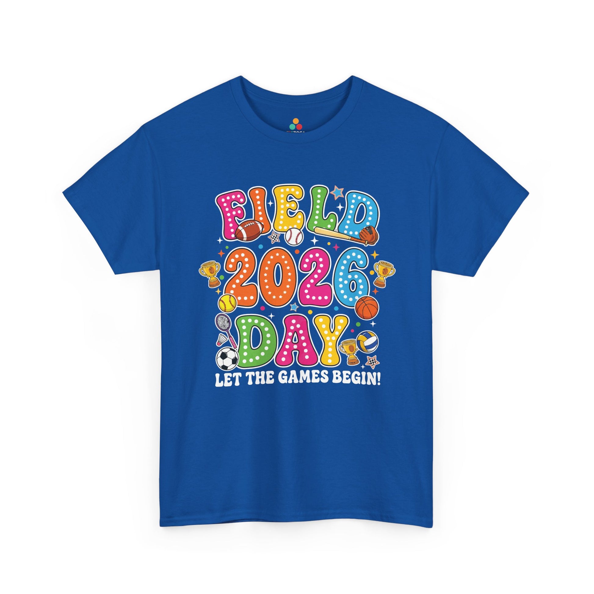 Field Day Shirts Let the Games Begin Cute Graphic Unisex T-shirt | TEEZOCA 