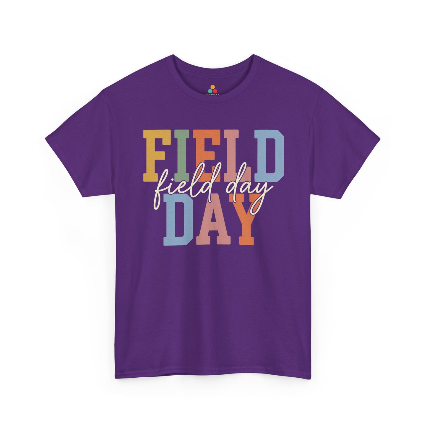 Field Day Shirts Retro Cute Graphic Unisex T-shirt for Teachers | TEEZOCA 