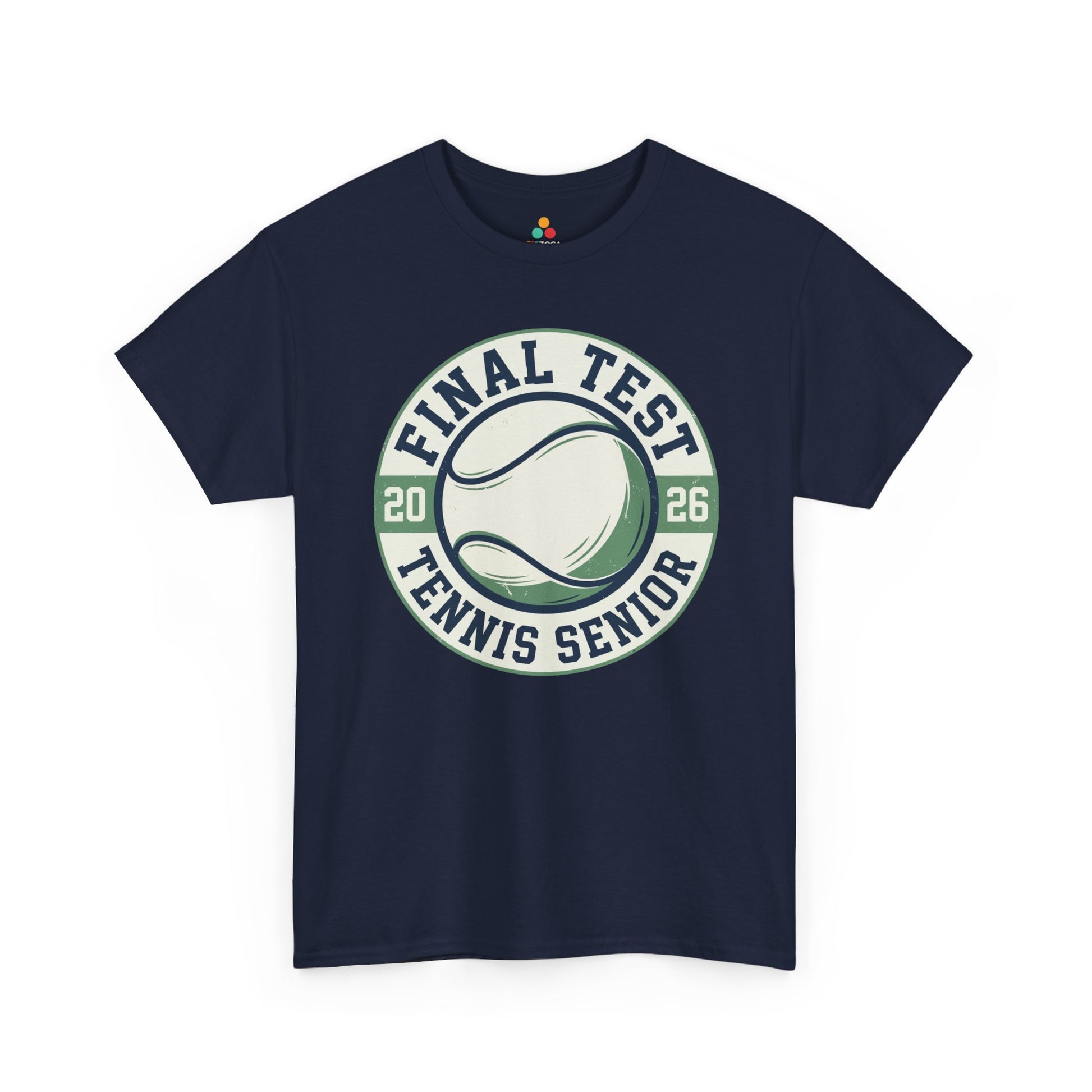 Final Test Tennis Senior 2026 Funny Graduation Unisex T-shirt | TEEZOCA 