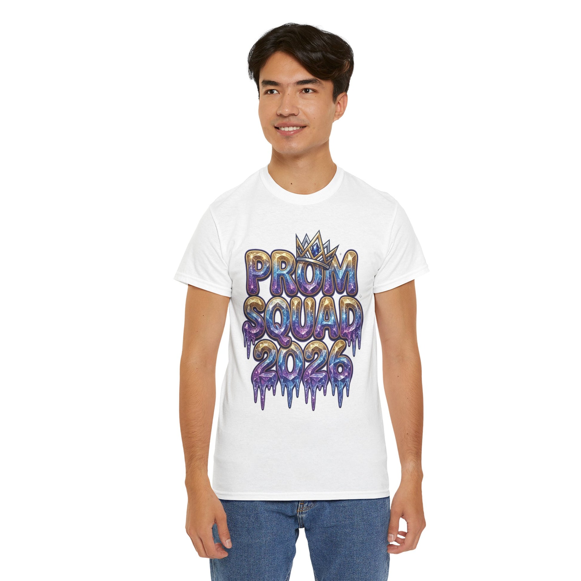 Prom Squad 2026 Aesthetic Graphic Unisex T-shirt – Matching Friends | TEEZOCA 