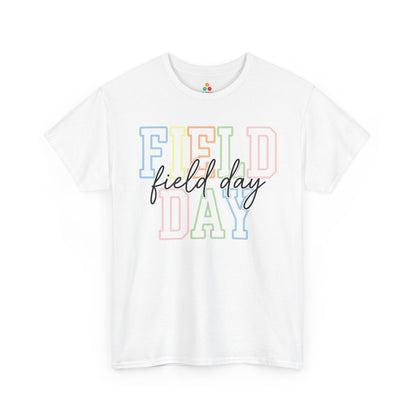 Field Day Shirts Pastel Retro Graphic Unisex T-shirt for Teachers | TEEZOCA 