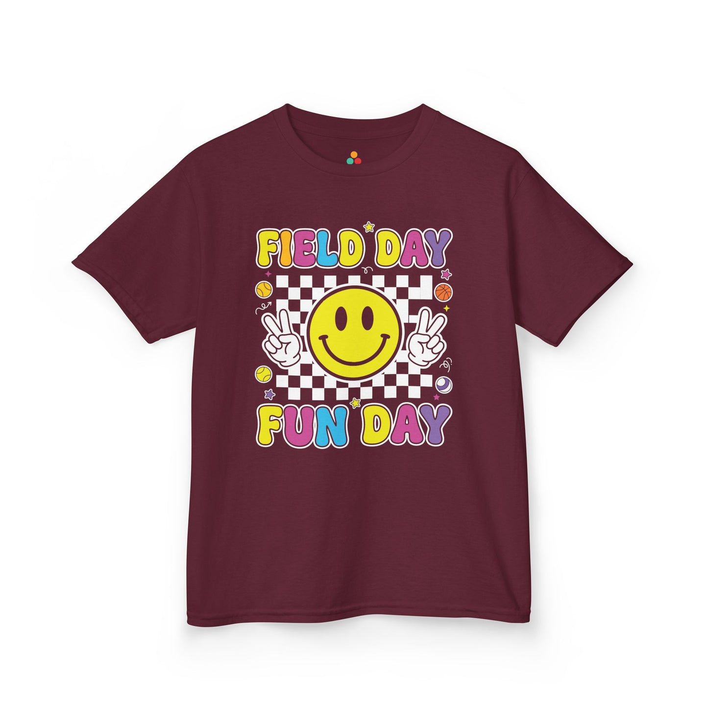 Cute Field Day Shirts Kids T-shirt for Fun Day School Games | TEEZOCA 