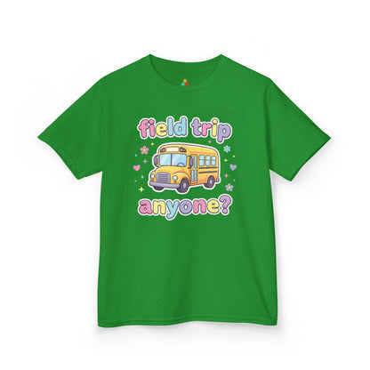 Cute Field Day Shirts Kids T-shirt for School Trip Anyone | TEEZOCA 