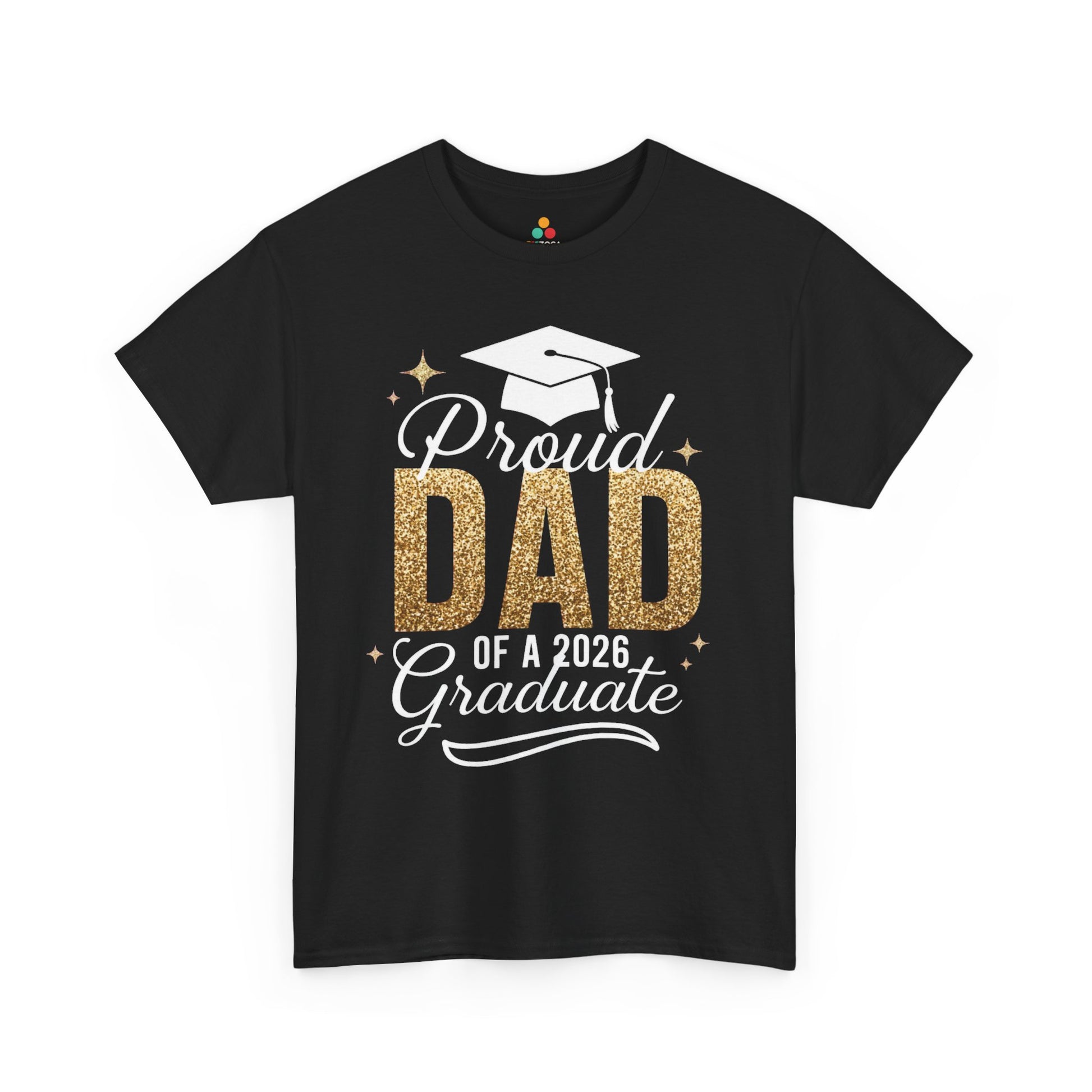 Proud Dad of a 2026 Graduate Graphic Unisex T-shirt – Graduation Gift | TEEZOCA 